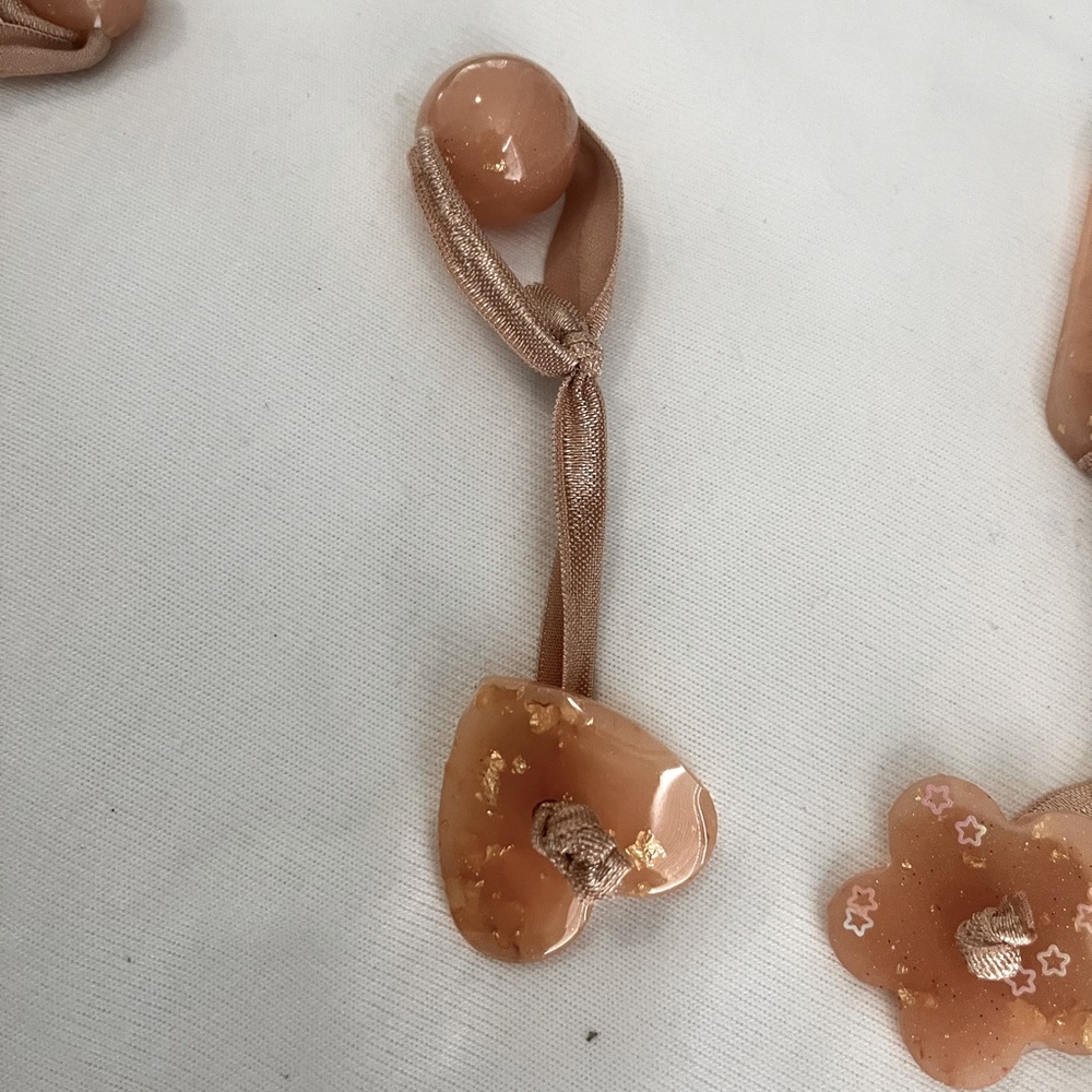 Bauble Bead Stretchy Hair Tie